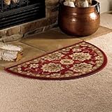 Oriental Hearth Rug - Wine - Improvements