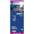 Santorin. Santorini 1 : 25 000: with city maps - mit Stadtpl�nen: Imerovigli - Perissa - Kamari - Fira - Ia