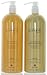 Alterna Bamboo Smooth Anti Frizz Shampoo and Conditioner 33.8 Ounce (w/pumps)