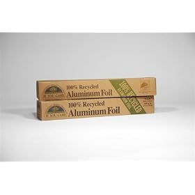 Aluminum Foil, Recycled, 50 Sq Ft