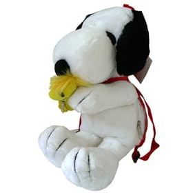 Peanuts Snoopy hug Woodstock Plush Backpack by Peanuts