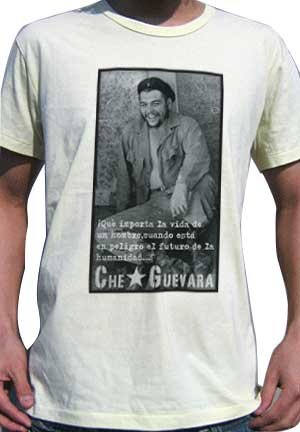 CHE GUEVARA Ｔシャツ 生き方がどれだけの人に影響を与えたか　メッセージフォトＴシャツ
