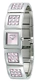 Accurist A2-24302 Stainless steel ladies set with swarovski crystal bracelet watch