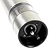 CoZroom Automatic Stainless Steel Salt and Pepper Grinders, Multi Spices, Multipurpose, Durable, Easy to Adjust and Refill Pack of 2