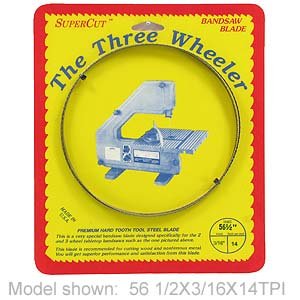80 x 3/16 Inch 10 Tooth Bandsaw Blade