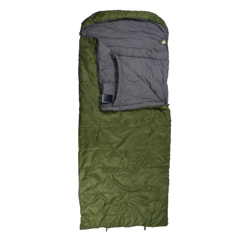 10T Kenai Green Sac de couchage couverture Vert/Gris 235 x 100 cm