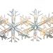 Good Tidings 8428911 Snowflake Christmas Lightset with 100 Twinkling Lights