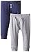 Petit Lem Baby-Boys Newborn 2 Pack Pant, Navy, 3 Months