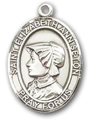 Sterling Silver St. Elizabeth Ann Seton Medal