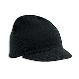 Otto Caps - Knit Beanie with Short Visor