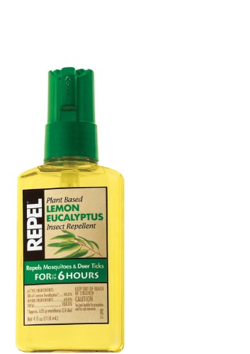 Repel HG-406T Lemon Eucalyptus 4-Ounce Insect Repellent Pump Spray