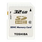 TOSHIBA SDHCメモリカード Class10 32GB SD-AX32GWF [フラストレーションフリーパッケージ(FFP)]