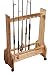 Rush Creek Log Cabin Style 16-Rod Rolling Rack