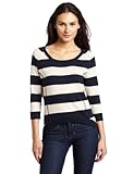 IMAGE OF Charlotte Tarantola Women's Solarium Stripe Pullover Sweater, Navy, Small