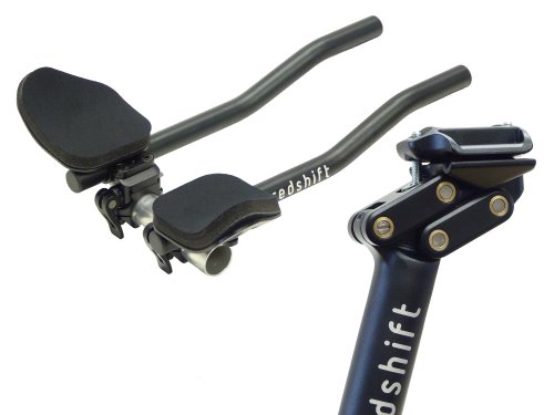Redshift Switch Aero System - Quick-Release Clip-On Aerobars / Dual-Position Seatpost - Aluminum Extensions - S-Bend