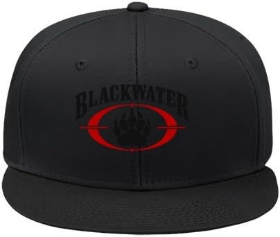 Cool Male/female Snapback Adjustable Hip Hop Cap Hat Blackwater Worldwide Usa Black Cotton