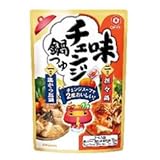 キッコーマン 味チェンジ鍋つゆ 鶏がら塩 担々 450g×12袋入
