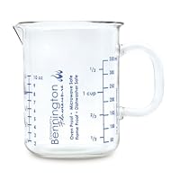 Catamount Glassware Graduated Measuring Cup from 1/4 to 1-1/2 Cup