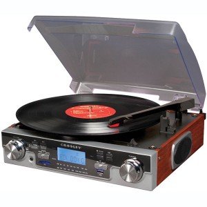 NEW CROSLEY RADIO CR6007A-MA TECH TURNTABLE RECORDER (HOME AUDIO)