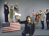 Political Alliances Dramatization: Left are Conservative, Right are Progressive, Center is Radical Photographic Poster Print by John Dominis, 16x12