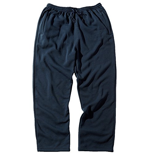 Greatrees Men's Cotton Big & Tall Fleece Pocket Sweatpants