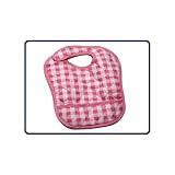 The Clean Bib - Pink Gingham