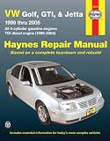 HAYNES REPAIR MANUAL for VW GOLF/JETTA NUMBER 96018
