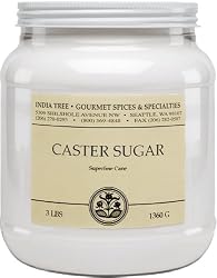 India Tree Caster Sugar, 3-Pound Jars (Pack of 2)