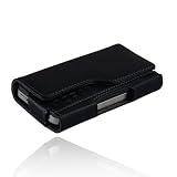 Incipio iPhone 4/4S Premium Leather Holster Case - 1 Pack - Carrying Case - Retail Packaging - Black