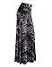 MBJ WB1060 Womens Chic Tie Dye Palazzo Pants XXXL BLACK
