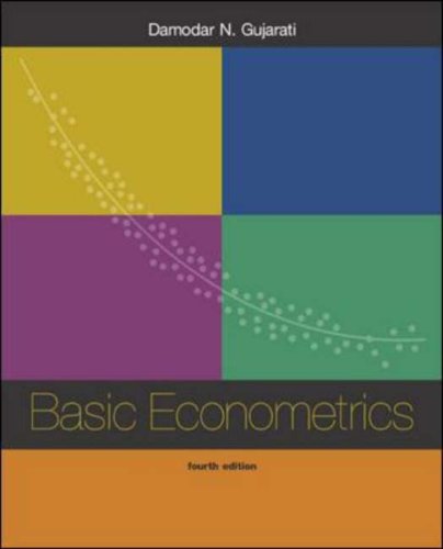 Basic Econometrics: AND Software Disk Package