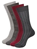 Balenzia Pack of 4 Premium Mercerized Cotton Socks (Assorted) RS.299.00 (56.00% Off) - Amazon