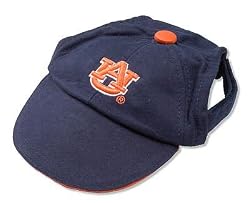 Auburn University Tigers Dog Cap Hat Medium/Large