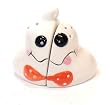 Halloween Ghost Slices Salt and Pepper Shakers Set