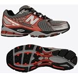 New Balance Men's MR1225 Running Shoe,Black/Red,9.5 2E