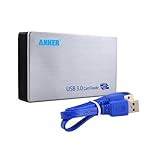 Anker USB 3.0 Super Speed Multi-Card Reader 6 Ports for SD/SDHC/SDXC/MS/CF Cards - Silver