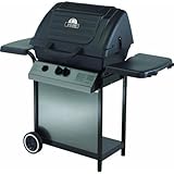Broil-Mate 155154 Liquid Propane Gas Grill, Black and Black Chrome
