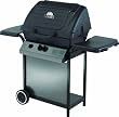 Broil-Mate 155154 Liquid Propane Gas Grill, Black and Black Chrome