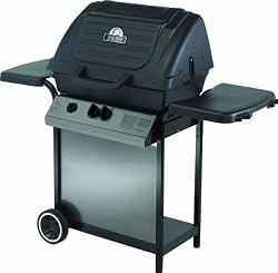 Broil-Mate 155154 Liquid Propane Gas Grill, Black and Black Chrome