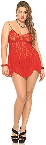 Sexy Plus Size chemise Lingerie Dress XL-1X-2X One Size