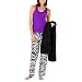 - Purple Pj Set With Fleece Blanket - L