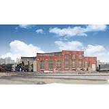 Cornerstone Series® N Scale Modern 3-Stall Roundhouse 10-13/16 x 3-15/16