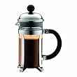 Bodum Chambord 3 cup French Press Coffee Maker, 12 oz., Chrome
