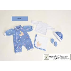 Molly P. Apparel 18 Josh Doll Ensemble by