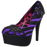 Abby Dawn Zebbie Buclke Platforms Heels