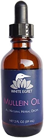 White Egret Earomatherapy Mullein Oil, 24 Count