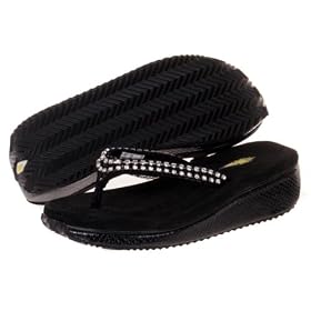 VOLATILE Valerie Womens Wedge Platform Shoes Sandals Snake Skin Animal Print Thong Black VOLATILE Valerie Womens Wedge Platform Shoes Sandals Snake Skin Animal Print Thong Black