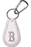 Boston Red Sox Pink Baseball Keychain