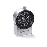 CHROME ALTIMETER DESK CLOCK