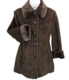 Larry Levine Faux-Shearling Coat
